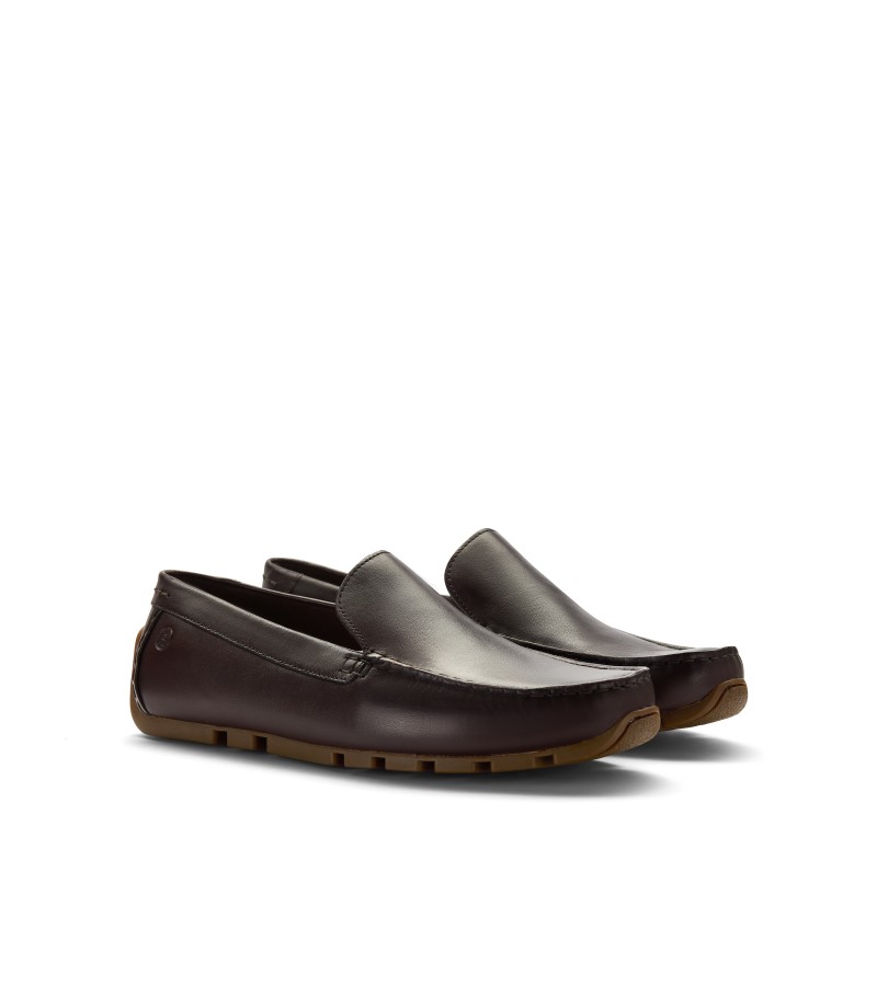 Clarks - Corsley Plain Dark Brown Leather