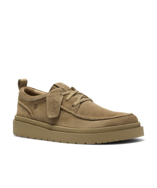 Clarks - Polden Moc Dark Sand Suede