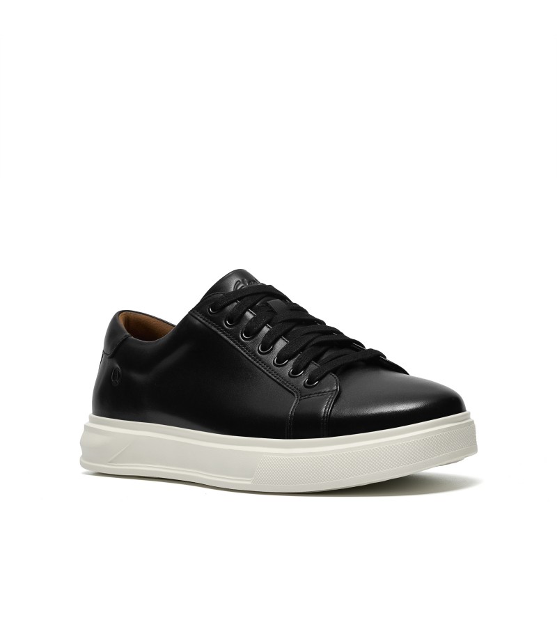 Clarks - Goswell Tie Black Leather