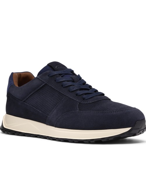 Clarks - Radwell Tie Navy Suede