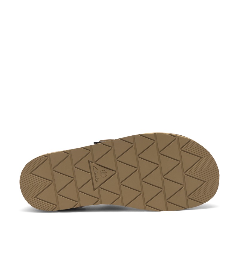 Clarks - Solsbury Mule Khaki Suede