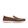 Clarks - Flexway Step Tan Leather