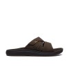 Clarks - Brinkley Slide Dark Brown