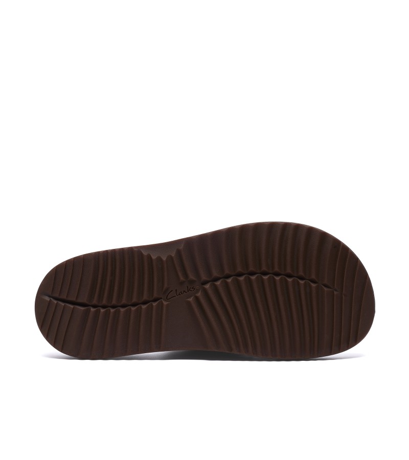 Clarks - Brinkley Slide Dark Brown