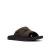 Clarks - Brinkley Slide Dark Brown