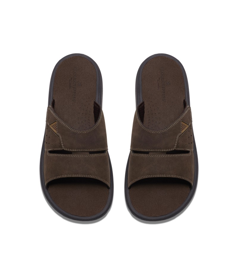 Clarks - Brinkley Slide Dark Brown
