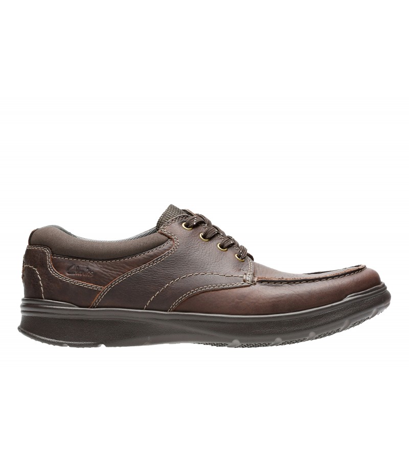 Clarks - Cotrell Edge Brown Oily Leather