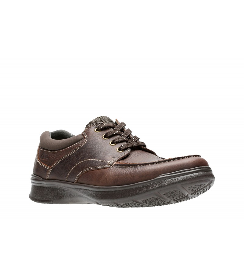 Clarks - Cotrell Edge Brown Oily Leather