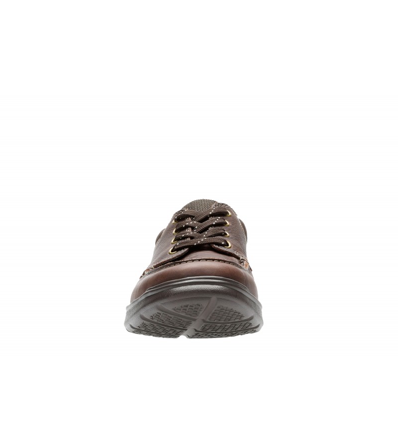 Clarks - Cotrell Edge Brown Oily Leather