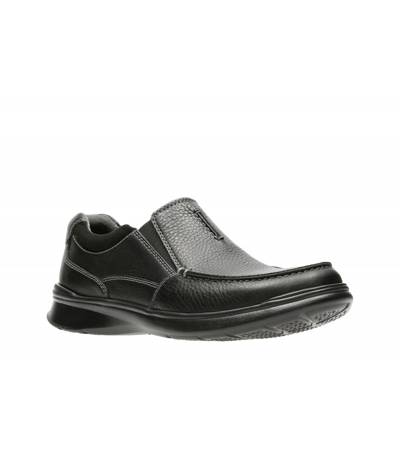 Clarks - Cotrell Free Black Oily Leather