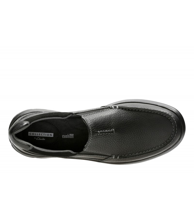 Clarks - Cotrell Free Black Oily Leather