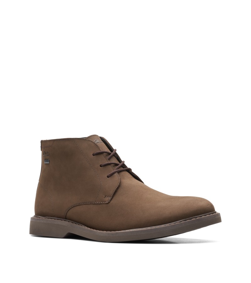 Clarks - AtticusLT Hi GTX Dark Brown Nubuck