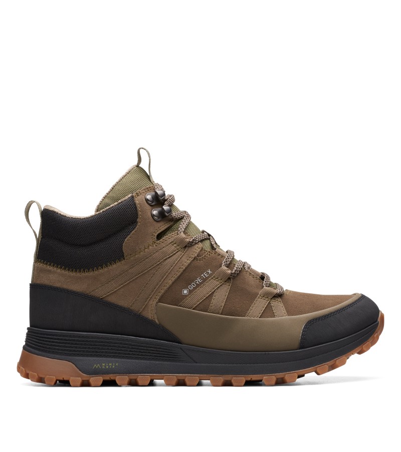 Clarks - ATL Trek Rise GTX Dark Olive Suede