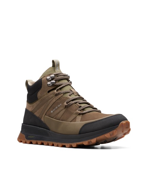 Clarks - ATL Trek Rise GTX Dark Olive Suede Clarks - ATL Trek Rise GTX Dark Olive Suede