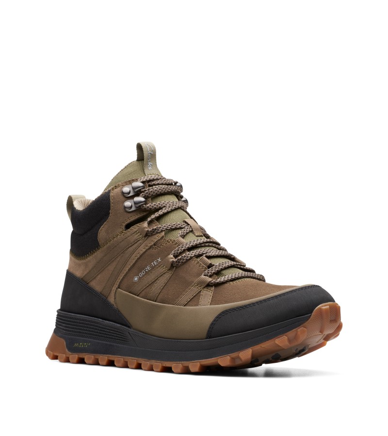 Clarks - ATL Trek Rise GTX Dark Olive Suede