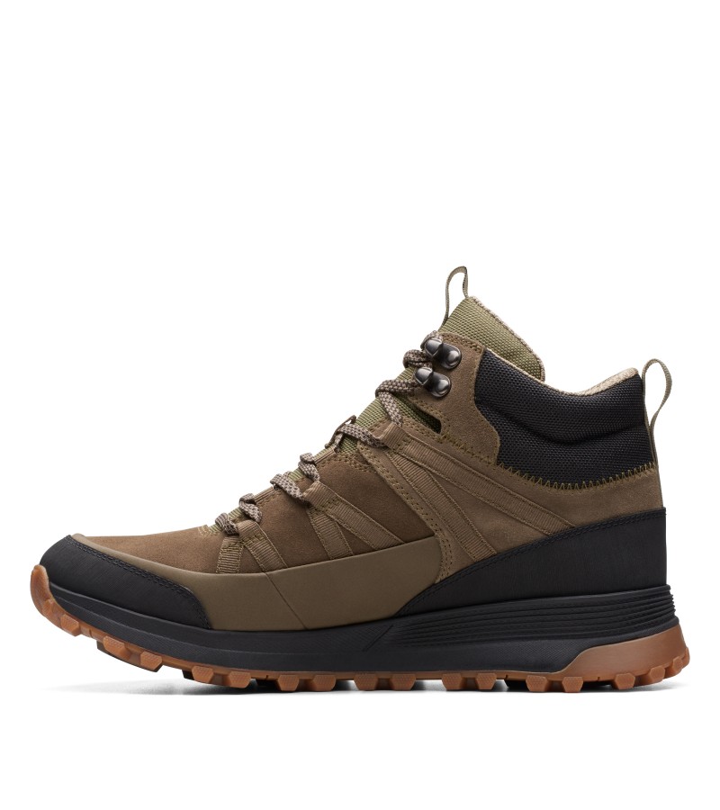 Clarks - ATL Trek Rise GTX Dark Olive Suede