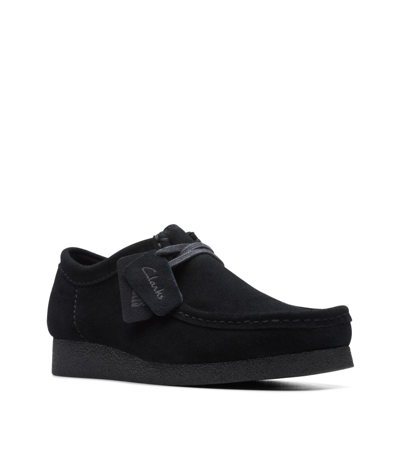 Clarks - WallabeeEVO Black Suede