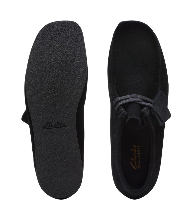 Clarks - WallabeeEVO Black Suede