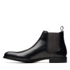 Clarks - Craft Arlo Top Black Leather