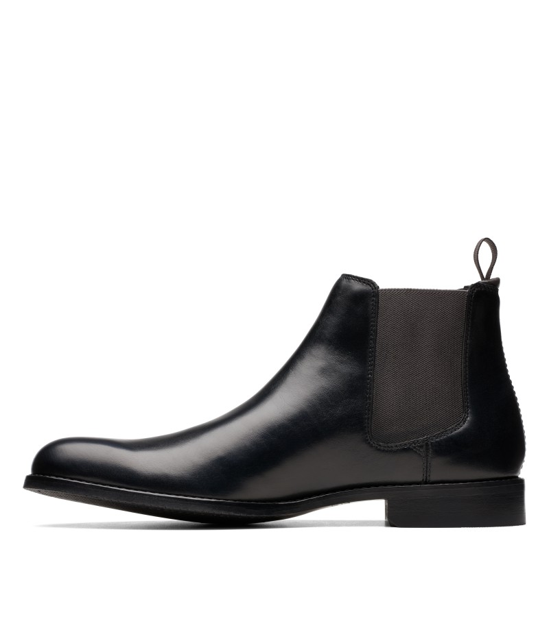 Clarks - Craft Arlo Top Black Leather