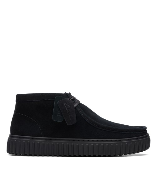 Clarks - Torhill Hi Black Suede Clarks - Torhill Hi Black Suede