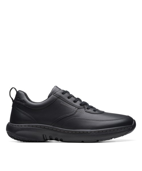 Clarks - ClarksPro Lace Black Leather Clarks - ClarksPro Lace Black Leather