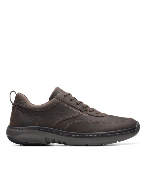 Clarks - ClarksPro Lace Dark Brown Tumbled Leather Clarks - ClarksPro Lace Dark Brown Tumbled Leather