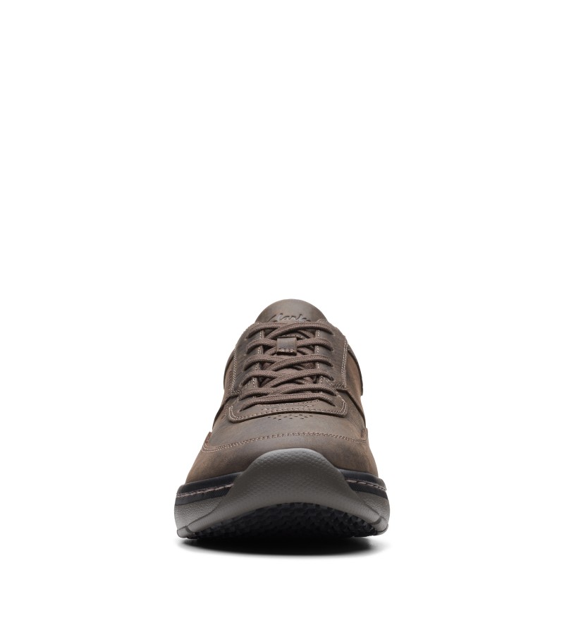 Clarks - ClarksPro Lace Dark Brown Tumbled Leather