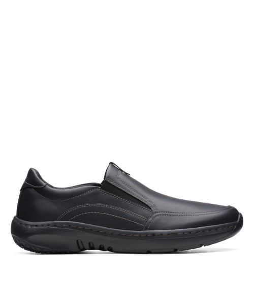 Clarks - ClarksPro Step Black Leather Clarks - ClarksPro Step Black Leather