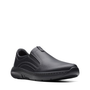 Clarks - ClarksPro Step Black Leather