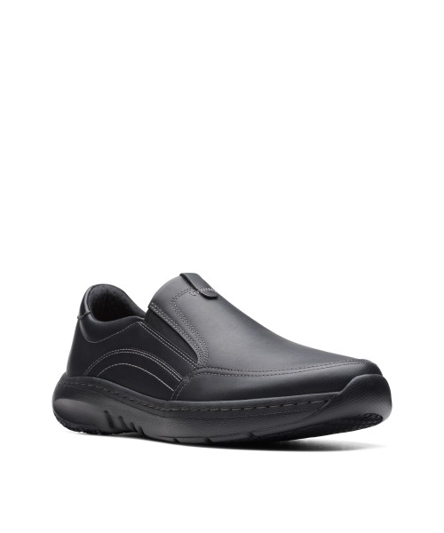 Clarks - ClarksPro Step Black Leather Clarks - ClarksPro Step Black Leather