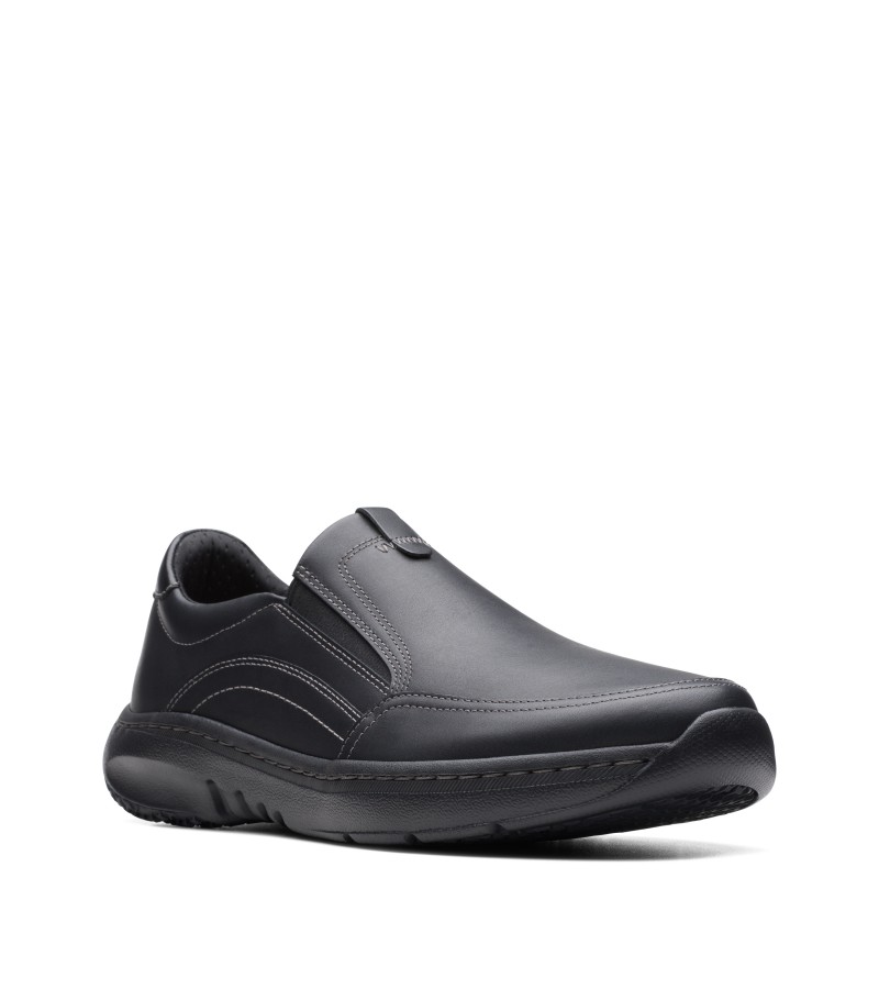 Clarks - ClarksPro Step Black Leather