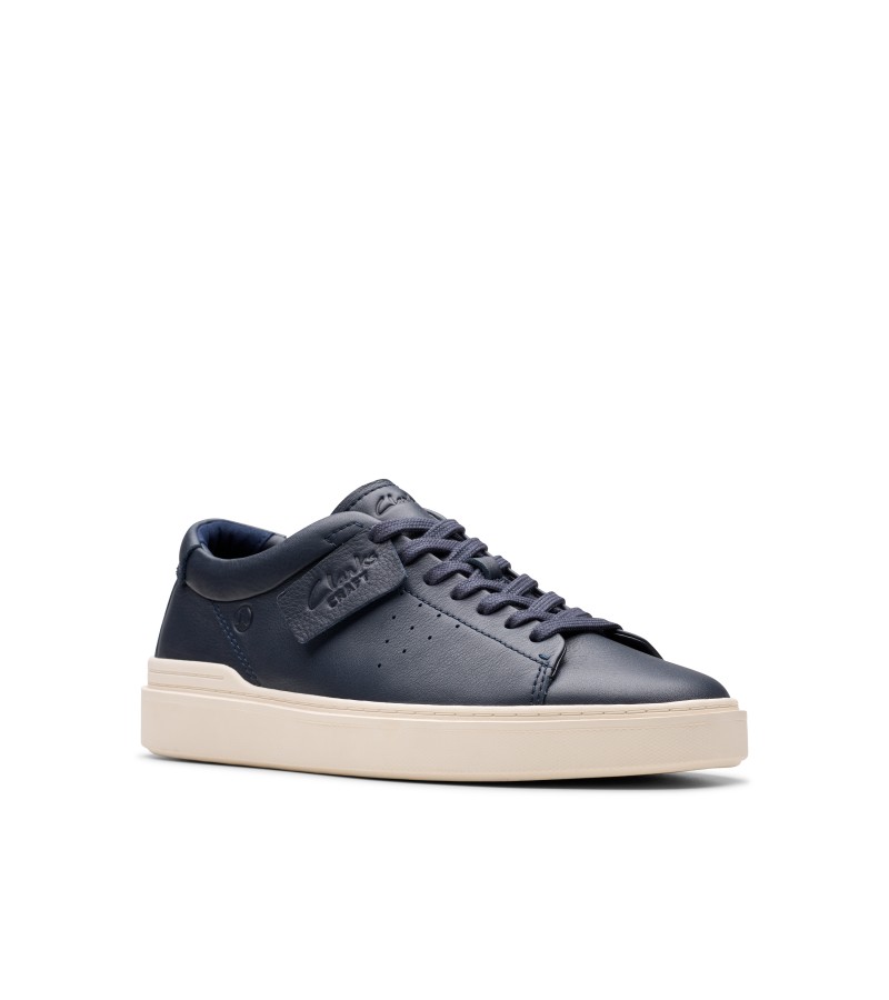 Clarks - Craft Swift Navy Leather