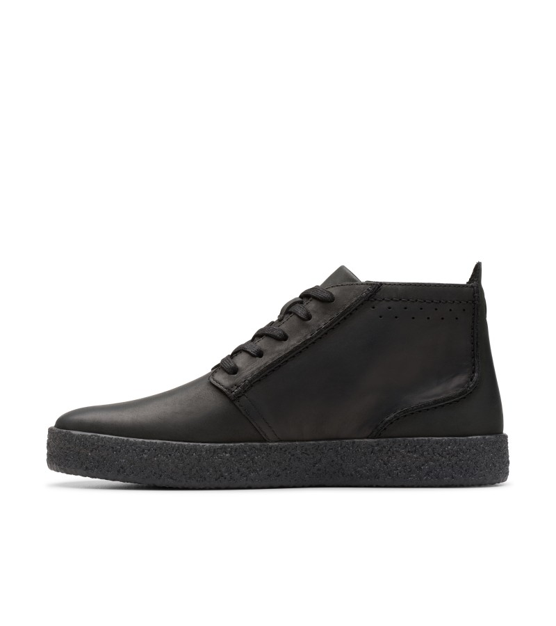 Clarks - Streethill Mid Black Leather