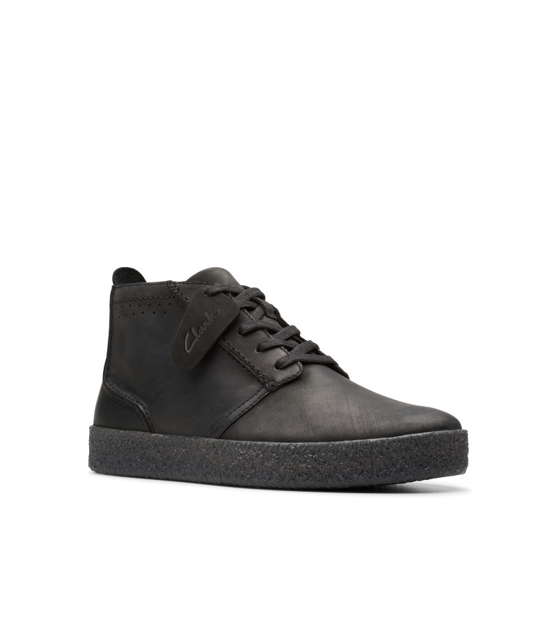 Clarks - Streethill Mid Black Leather