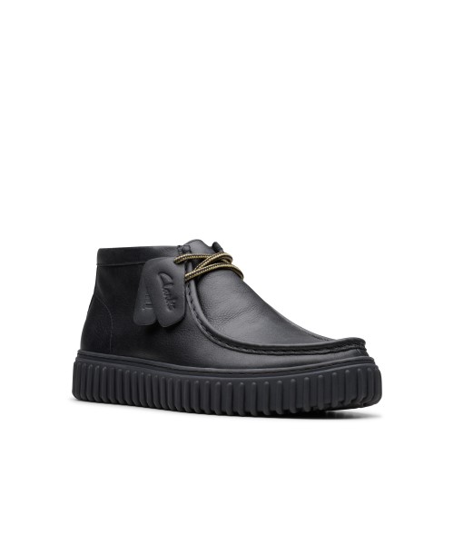 Clarks - Torhill Hi Black Leather Clarks - Torhill Hi Black Leather