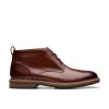 Clarks - Aldwin Chukka Mid Tan Leather