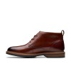 Clarks - Aldwin Chukka Mid Tan Leather