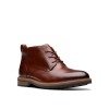 Clarks - Aldwin Chukka Mid Tan Leather