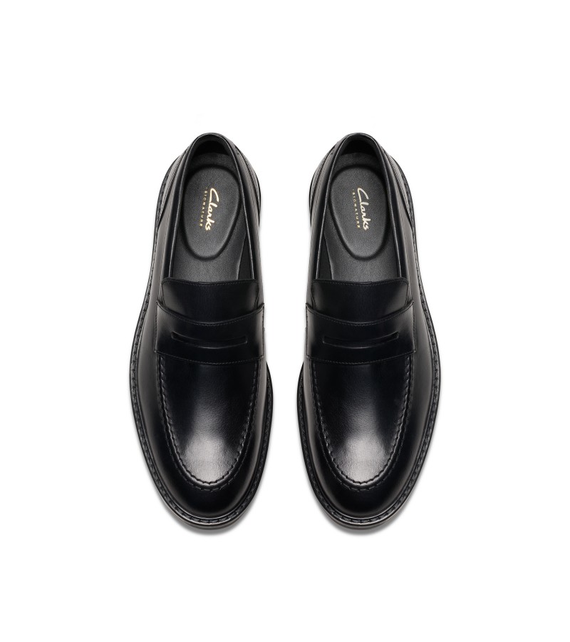 Clarks - Aldwin Step Black Leather