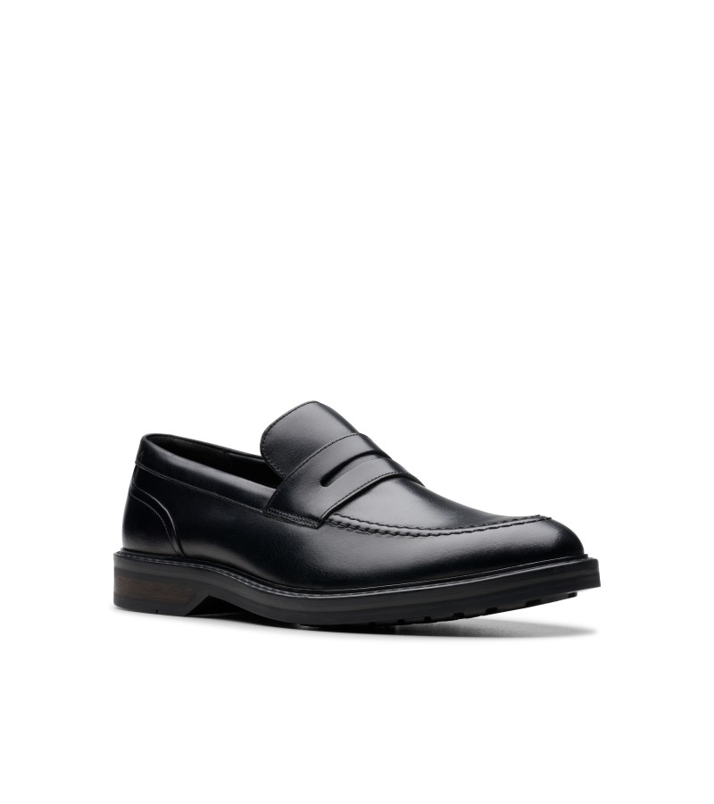 Clarks - Aldwin Step Black Leather