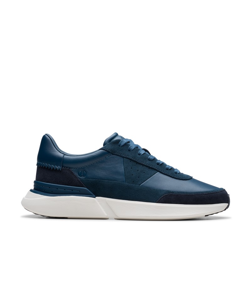 Clarks - Craft Pace Navy Leather