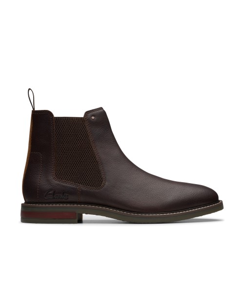 Clarks - Jaxen Easy Brown Tumbled Leather Clarks - Jaxen Easy Brown Tumbled Leather