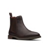 Clarks - Jaxen Easy Brown Tumbled Leather