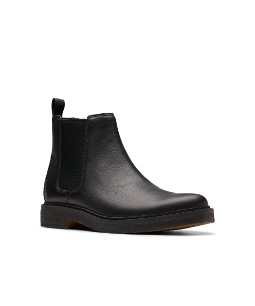 Clarks - Clarkdale Easy Black Leather Clarks - Clarkdale Easy Black Leather