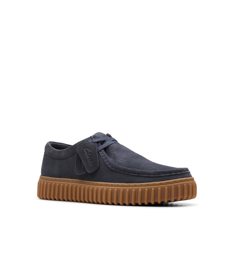 Clarks - Torhill Lo Navy Suede