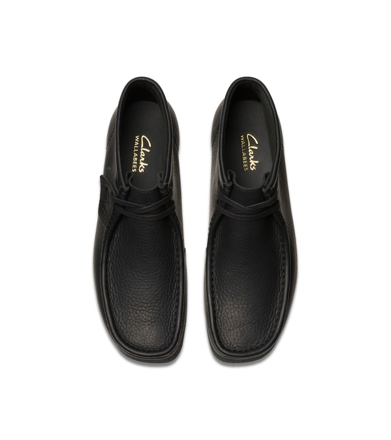 Clarks - WallabeeEVOBt Black Leather