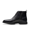 Clarks - Aldwin Cap Black Leather