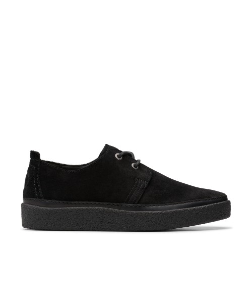 Clarks - Clarkwood Low Black Suede Clarks - Clarkwood Low Black Suede