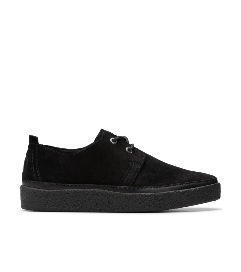 Clarks - Clarkwood Low Black Suede